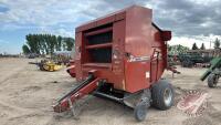 A210 Massey Ferguson Hesston Series 2756A Round Baler, S/N HT25134, **Monitor in Shed**
