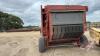 A210 Massey Ferguson Hesston Series 2756A Round Baler, S/N HT25134, **Monitor in Shed** - 6