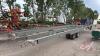 A241 Inland Hayliner Double Arm Round Bale Picker, S/N 1059, **Cab controls in shed** - 4