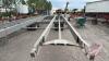 A241 Inland Hayliner Double Arm Round Bale Picker, S/N 1059, **Cab controls in shed** - 5