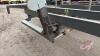 A241 Inland Hayliner Double Arm Round Bale Picker, S/N 1059, **Cab controls in shed** - 11