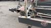 A241 Inland Hayliner Double Arm Round Bale Picker, S/N 1059, **Cab controls in shed** - 12