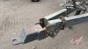 A241 Inland Hayliner Double Arm Round Bale Picker, S/N 1059, **Cab controls in shed** - 14