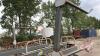A241 Inland Hayliner Double Arm Round Bale Picker, S/N 1059, **Cab controls in shed** - 19