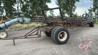 A243 36' Single Axle Single Drop Bale Wagon, NO TOD