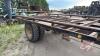 A243 36' Single Axle Single Drop Bale Wagon, NO TOD - 6