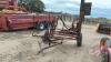 A163 Shaver Trailer Style Hydraulic Post Pounder