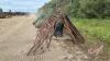 A183 10' x 12' Maternity Pen with Auto Catch Headgate (Brown/Black) - 3