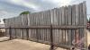 A239 33' Freestanding Wind Break Panels (B)