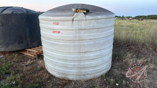A50 1200 Imperial Gallon Poly Water Tank