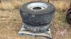 A197 385/65R22.5 Tire on 10 Bolt Rim