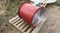 A147 24" Caldwell 5-7hp Aeration Fan (as is)