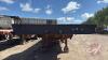 A148 1987 44' Arnes Step Deck Tandem Axle Flat Deck Trailer, VIN#2A912452XHA003475, TOD, Owner: Lonnie Studer, FRASER AUCTION SERVICE LTD______________________________________* - 2