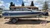 A257 16' Bayliner Capri Open Bow, Boat VIN#BL1G22XSA989, Trailer VIN#ELK110, TOD, Owner: Devan Steele, SELLER: FRASER AUCTION SERVICE LTD______________________________________, **Keys** - 12