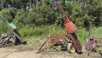 A207 Trailer Style Post Pounder with Post Cradle