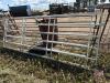 A261 11' 6-Bar Gate Painted White