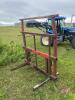 high back bale fork (quick attach mount to bi-directional)