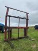 high back bale fork (quick attach mount to bi-directional) - 2