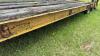 Schertzer tandem axle equipment trailer with steering dolly (yellow) NO TOD - 12