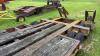 Schertzer tandem axle equipment trailer with steering dolly (yellow) NO TOD - 16