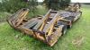 Schertzer tandem axle equipment trailer with steering dolly (yellow) NO TOD - 18