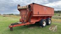 UFT tandem axle grain cart (no gearbox or bottom auger)