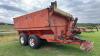 UFT tandem axle grain cart (no gearbox or bottom auger) - 5