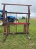 high back bale fork (quick attach mount to bi-directional) - 3