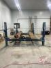 Rotary 4 post auto hoist - 2