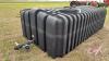 Approx 2100-gal black poly tank s/n222001477 - 3