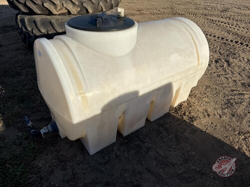 Approx 150-gal poly tank
