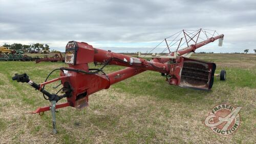 FarmKing 1370 pto swing hopper auger s/n: NA