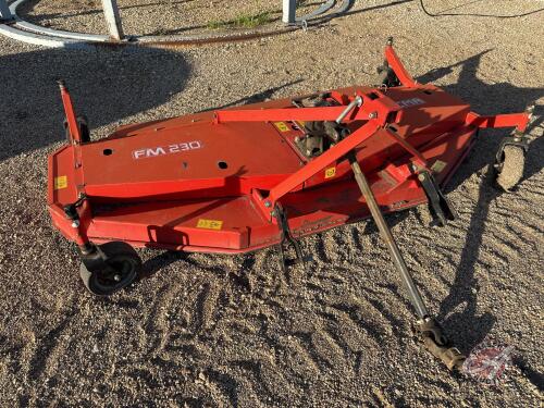 7&rsquo; Tecma FM230 3pt finishing mower s/n NA