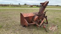 80&rdquo; 3pt snowblower s/n: NA