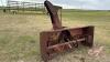 80&rdquo; 3pt snowblower s/n: NA - 3
