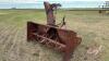 80&rdquo; 3pt snowblower s/n: NA - 5
