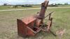 80&rdquo; 3pt snowblower s/n: NA - 6