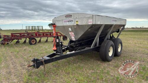 NuVision 6-ton S/S fertilizer spreader s/n: 17189