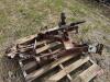 NH3 tank hitch with mounted John Blue NH3 system - 2