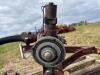 NH3 tank hitch with mounted John Blue NH3 system - 4