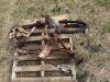 NH3 tank hitch with mounted John Blue NH3 system - 6