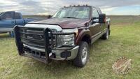 2011 Ford F250 XLT Super Duty ext cab 4x4 truck 218,188 showing VIN: 1FT7X2B65BEB27985 Owner: Scott L Stanley Seller: Fraser Auction Service Ltd ____________________________