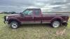 2011 Ford F250 XLT Super Duty ext cab 4x4 truck 218,188 showing VIN: 1FT7X2B65BEB27985 Owner: Scott L Stanley Seller: Fraser Auction Service Ltd ____________________________ - 3