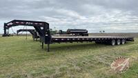 2015 41&rsquo; PJ triple axle 5th wheel flat deck trailer VIN: 4P5FD4033F3010499 Owner: Scott L Stanley Seller: Fraser Auction Service Ltd __________________________________