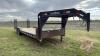 2015 Load Trail 26&rsquo; tandem axle 5th wheel flat deck trailer VIN: 4ZEGC2628F1067065 Owner: Scott L Stanley Seller: Fraser Auction Service Ltd __________________________ - 17