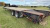 2009 30&rsquo; Tarnel tandem axle 5th wheel flat deck trailer VIN: 5PYAT172491008802 Owner: Scott L Stanley Seller: Fraser Auction Service Ltd ________________________________ - 16