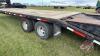 2009 30&rsquo; Tarnel tandem axle 5th wheel flat deck trailer VIN: 5PYAT172491008802 Owner: Scott L Stanley Seller: Fraser Auction Service Ltd ________________________________ - 17