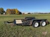 1992 tandem axle utility flat deck bumper hitch trailer VIN: 109FS1221N1109557 Owner: Scott L Stanley Seller: Fraser Auction Service Ltd _________________________________
