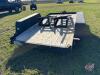 1992 tandem axle utility flat deck bumper hitch trailer VIN: 109FS1221N1109557 Owner: Scott L Stanley Seller: Fraser Auction Service Ltd _________________________________ - 5