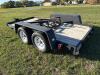 1992 tandem axle utility flat deck bumper hitch trailer VIN: 109FS1221N1109557 Owner: Scott L Stanley Seller: Fraser Auction Service Ltd _________________________________ - 7
